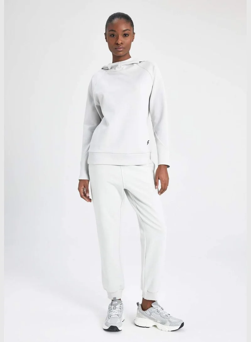DeFacto Woman Sweatshirt Hooded Long Sleeve