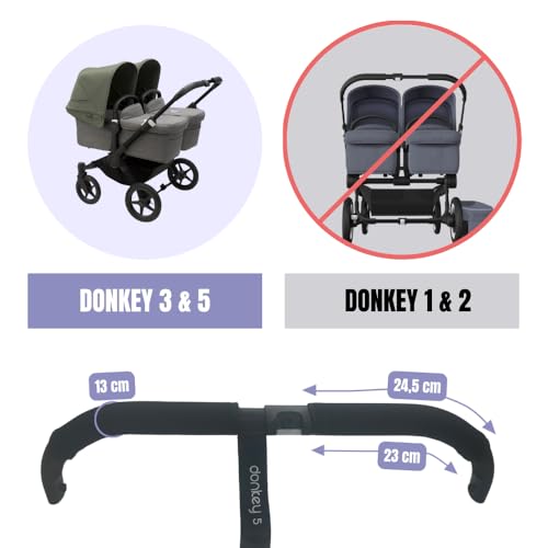 PROTEC TIF | Neoprene Handlebar Covers Compatible with Bugaboo DONKEY 3 and 5 - Image 3