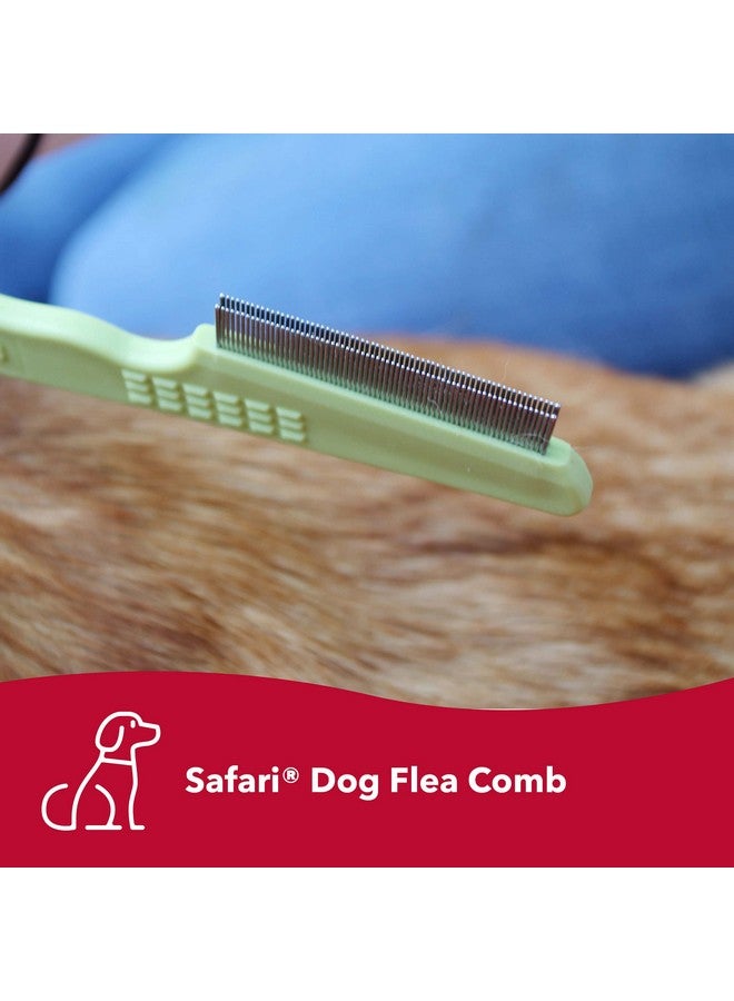Coastal Pet Safari Double Row Comb  Helps Dry Skin  For Flea Prevention And Detection In Pets With Short And Long Hair - Image 2