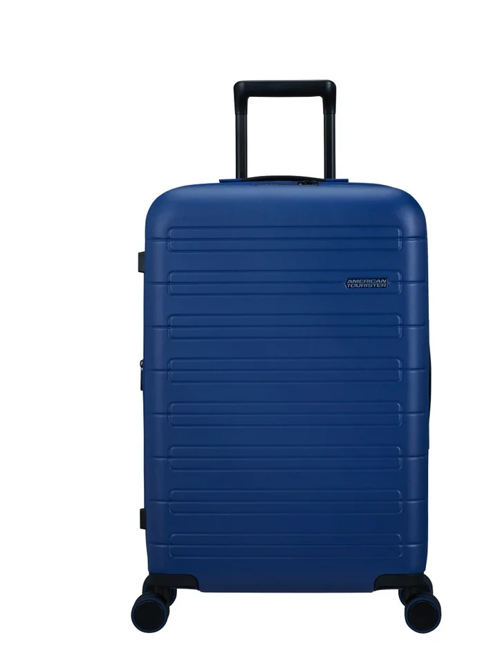 AMERICAN TOURISTER Novastream Spinner - Navy Blue - 3 Years Global Warranty