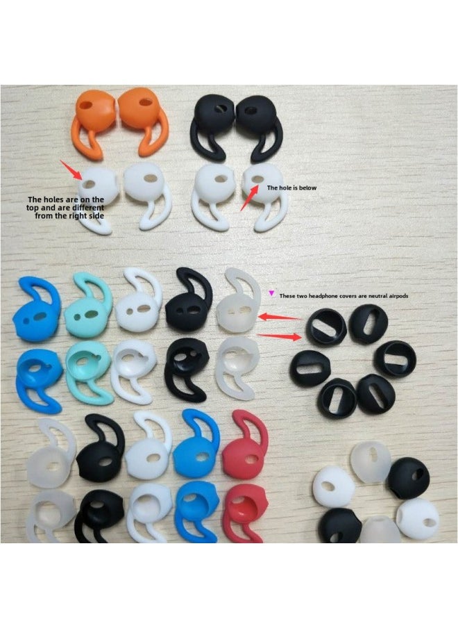 Generic - For Apple Airpods2PRO3 Earphone Anti-lost Rope Millet Huawei Earphone Silicone Lanyard TWS Anti-lost Rope-Color:607C Light Yellow (Upgraded)-Applicable Model:For Apple Wireless Headphones - Image 1