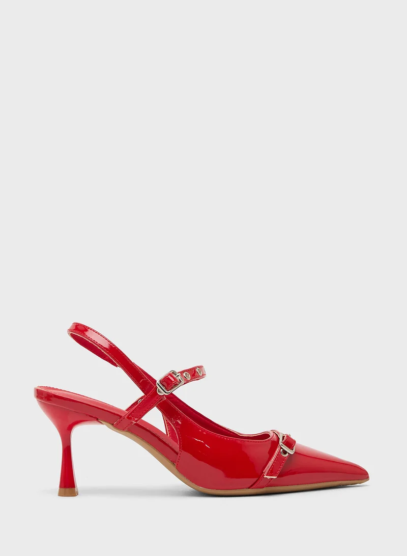 ELLA High Heeled Sling Back Pump