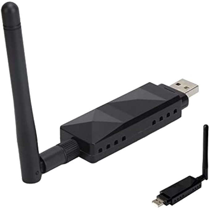 rayihni AR9271 USB ADAPTER WITH 2DBI EXTERNAL ANTENNA, FOR 7 8 10 ROS - Image 1