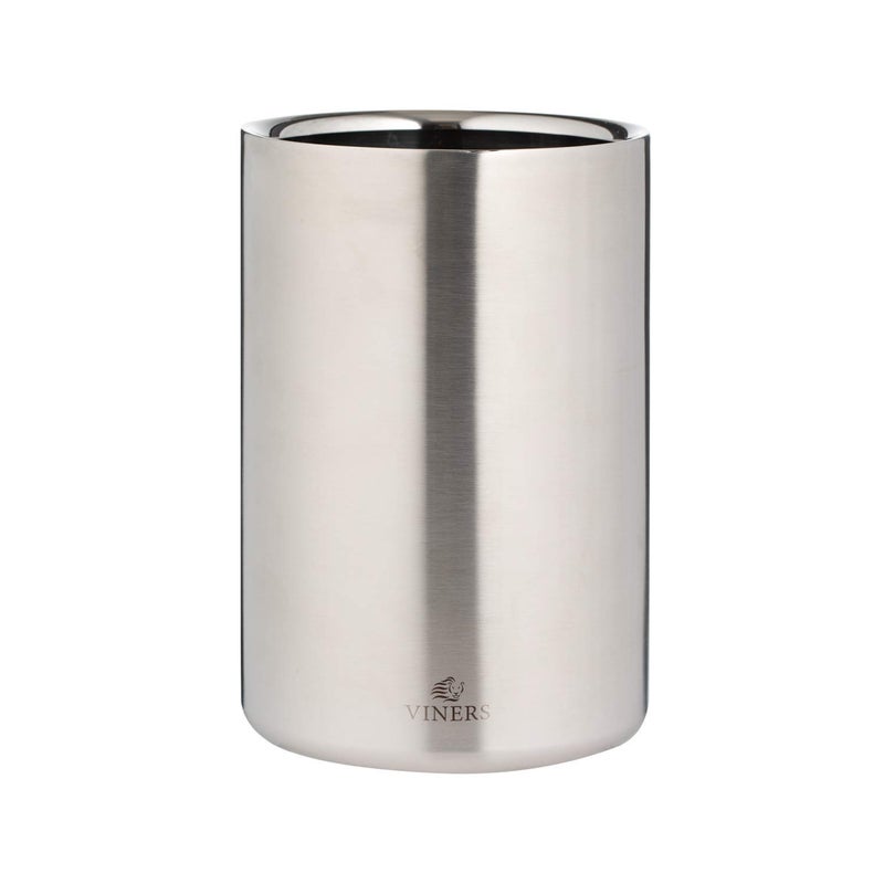 Viners حافظة نبيذ مزدوجة الجدار فضية سعة 13 لتر من فينرز باروير