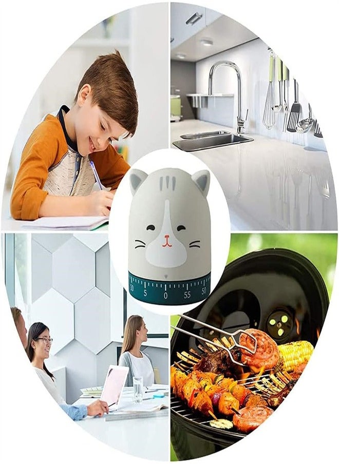 joyzzz - ساعة مطبخ دوارة 360 درجة بدون حلقة بطارية - Image 1