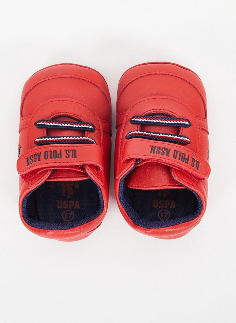 U.S. Polo Assn. U.S. Polo Assn. Baby Boys Red Shoes  - Image 5