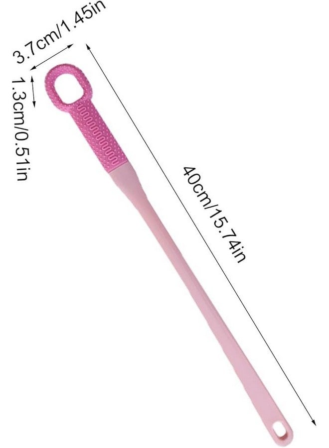 Prostuff.in® Flexible Foot Toe Cleaning Brush With Long Handle For Cleaning Between Toes, Heel Cleaning Callus Remover For Home Use, Multicolour 1 Pcs - Image 3