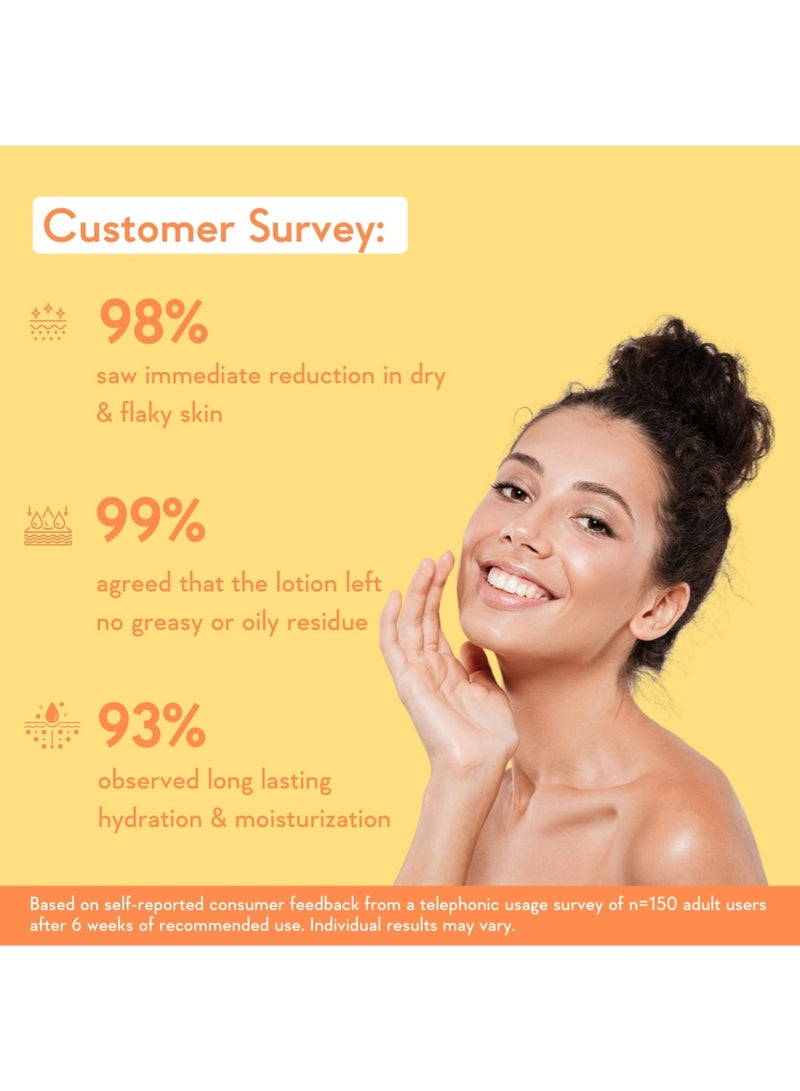 WishCare لوشن الجسم الواقي من الشمس بمعامل حماية SPF50 - واسع الطيف - حماية من الأشعة فوق البنفسجية فئة A وB مع عدم وجود طبقة بيضاء - مع بذور الجزر والتوت - للرجال والنساء - 200 مل - Image 3