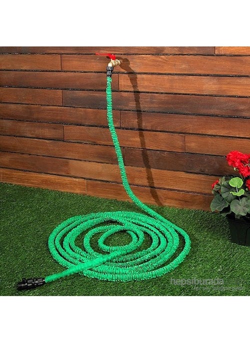 MAGIC HOSE - Extending (Green) 22.5 Meters (Including Watering Gun) - Image 1