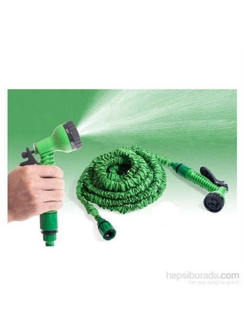 MAGIC HOSE - Extending (Green) 22.5 Meters (Including Watering Gun) - Image 1
