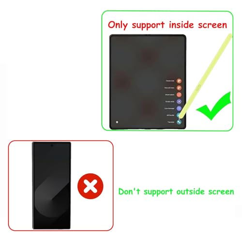 CaoXiong Galaxy Z Fold 6/5S Pen Fold Edition for Samsung Galaxy Z Fold6/5Slim Stylus Pen Galaxy Z Fold 6/5 S Pen for Samsung Galaxy Fold 6/5(Green) - Image 4
