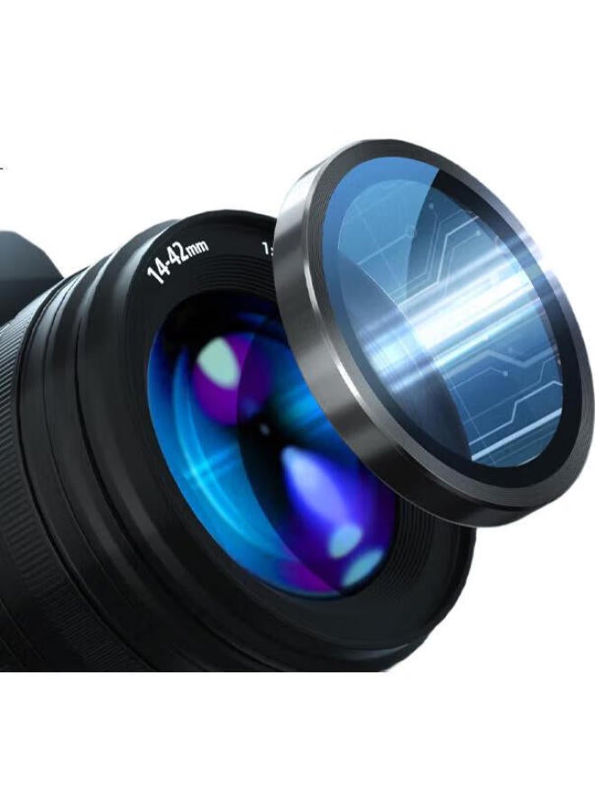 Blueo Lens Protector For Samsung S25 Ultra, High-Definition Wear-Resistant Anti-Scratch Phone S25 Ultra Rear Camera Film, Titanium Original Color - Image 2