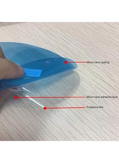 Generic 2 Pieces Car Rearview Mirror Film, Waterproof Rainproof Anti-mist Anti-glare Car Rearview Mirror Sticker Protective Film For Car, SUV, Van, Truck  - Image 3