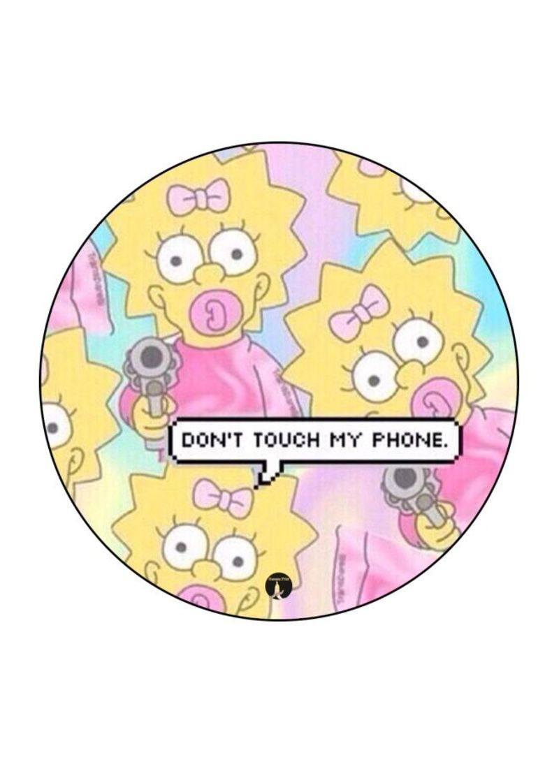 RKN The Simpsons Printed Fridge Magnet  k/Yellow/White - Image 1