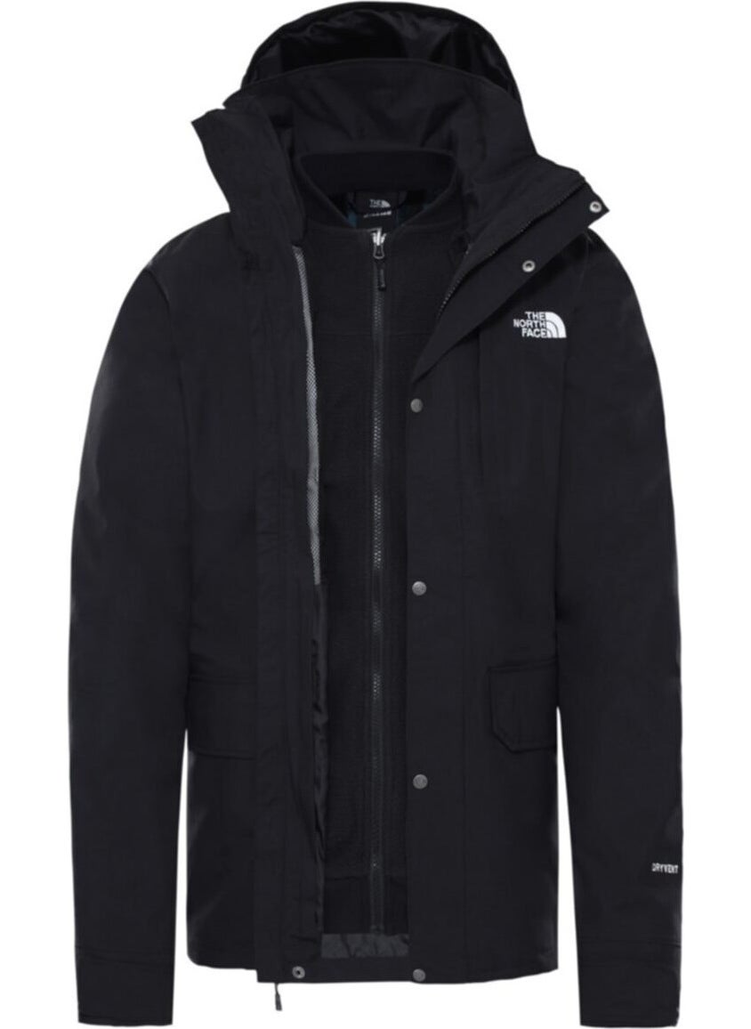 Nikadu Men's Pinecroft Triclimate 3-in-1 Waterproof Jacket Black  - Image 2