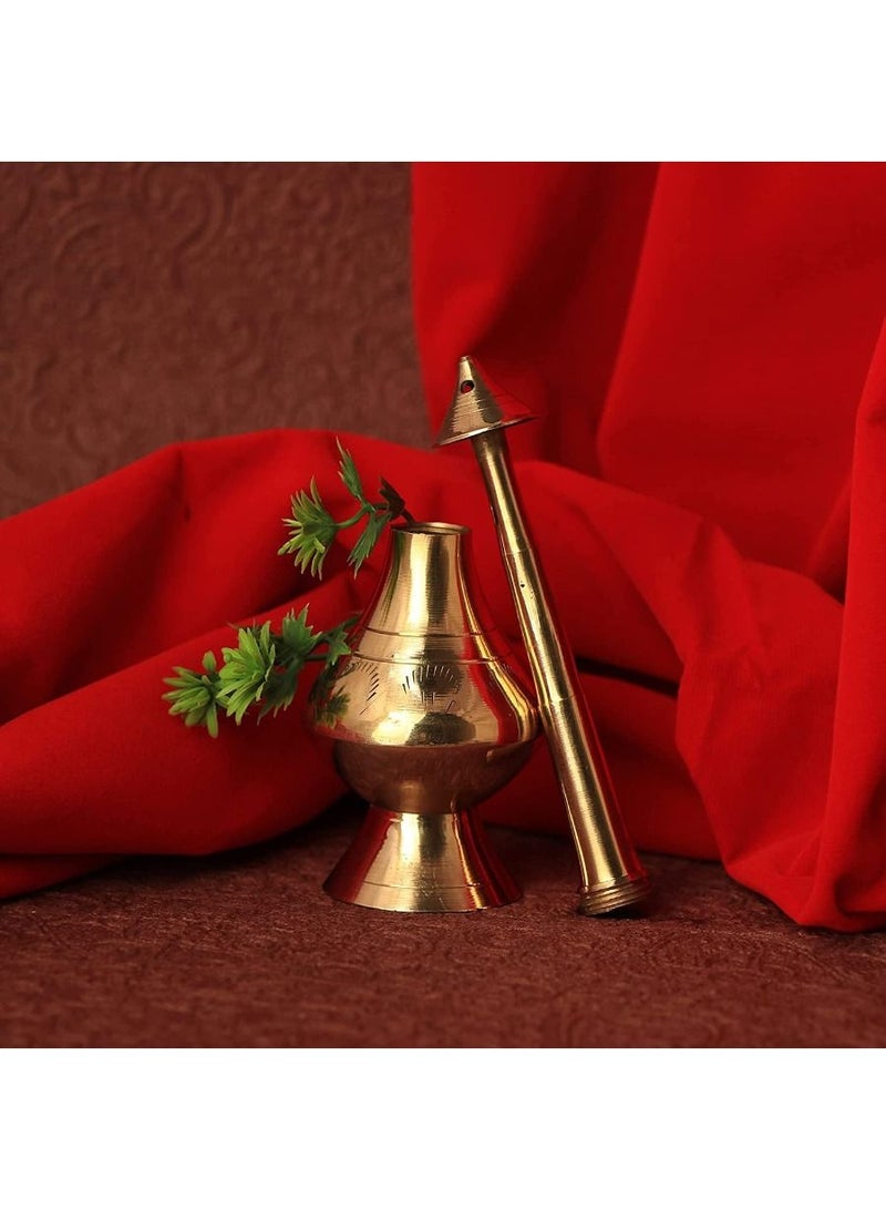 كويزيرا رشاش نحاسي / رش ماء الورد / جلابباش / رشاش عطر / عطور / عطر / بخاخ ضباب / زجاجات / زجاجة عطر 30 سم - Image 5