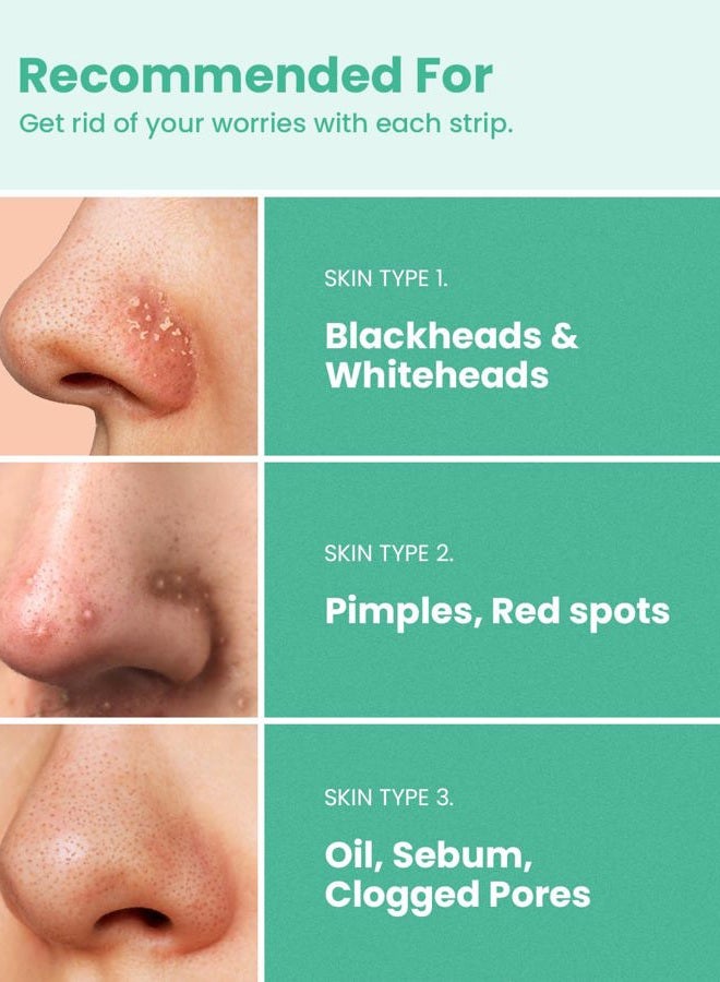 Glam Up Spotless Nose Patch Hydrocolloid Coverage for Nose Pores,Zits and Oil - Strong Waterproof to Absorb Acne Nose Gunk, and Calm Treatment with Tea Tree (12 Patches) - Image 5