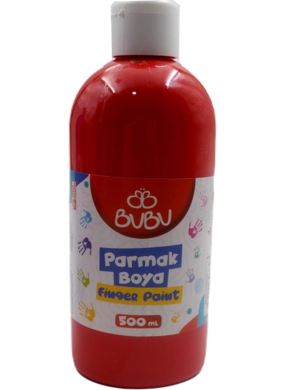 Bu-Bu Bubu Finger Paint 500 ml Red 