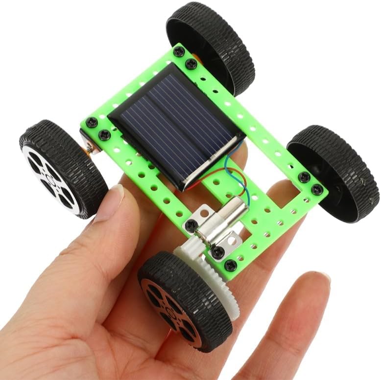 Trendy economical quality DIY Solar Powered Car Kit for Kids, Stem Science Projects Educational Engineering Toy with Motor Assembly Components Indoor Outdoor Use Dust tight seal - Image 3