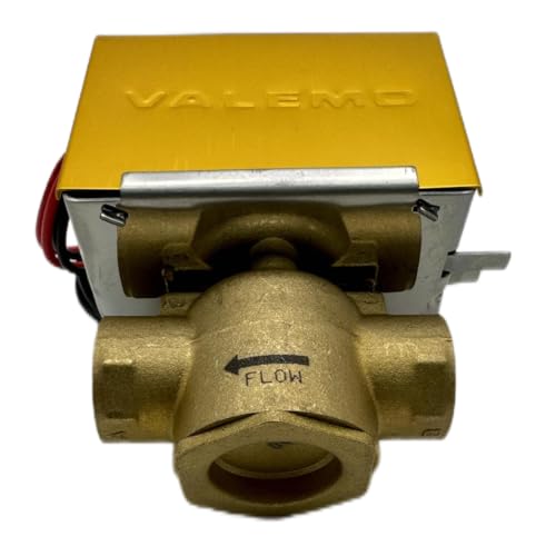 Valemo V2313-A1S Motorized Zone Valve, 2-way, 3/4" Sweat, Normally Closed, 24 VAC, with End Switch - Image 3