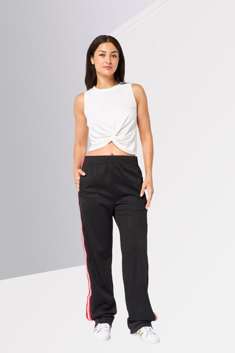 GIVENCHY Women Regular Fit Solid Sweatpants, Black - Image 4