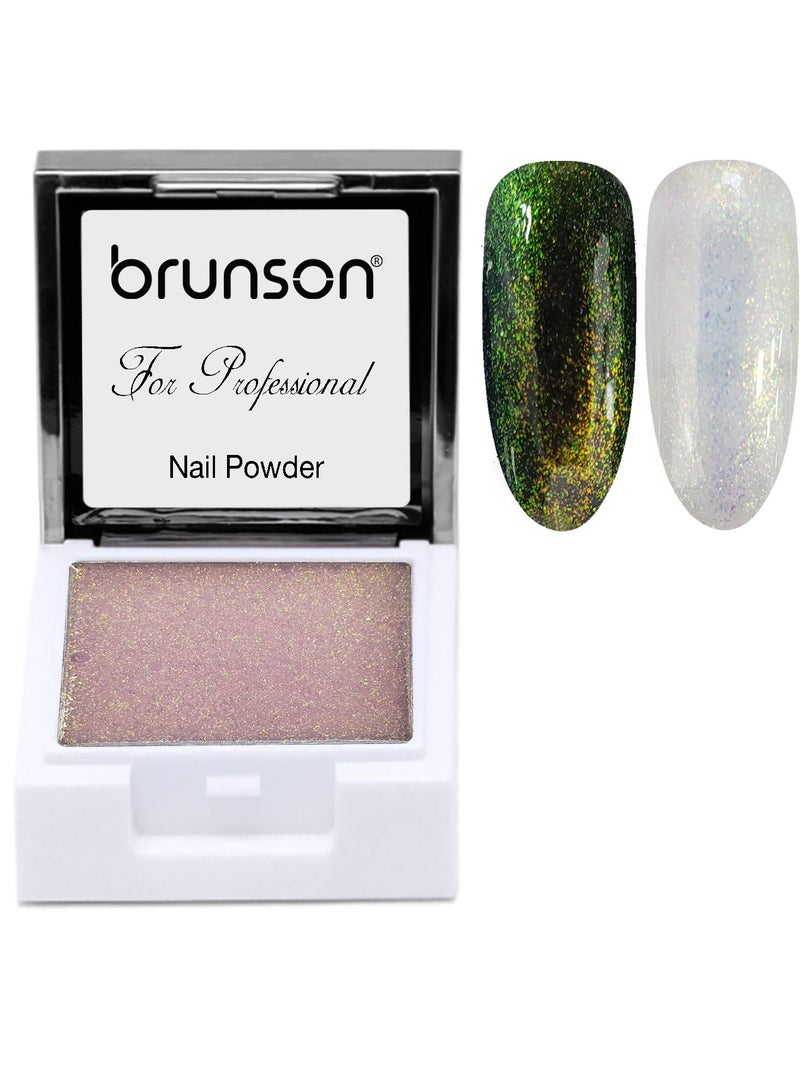 مسحوق أظافر جل UV طلاء أظافر أوراورا مسحوق جل مربع فن الأظافر سائل مسحوق صبغة صلبة TP09