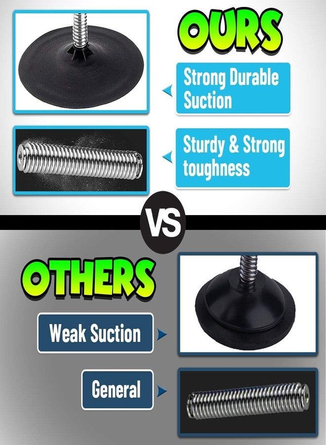 Kevim Desktop Punching Bag with Super Strong Suction - Heavy Duty Stress Relief Boxing Speed Ball for Office Desk, Fun White Elephant Gift for Boss & Coworkers - Image 3