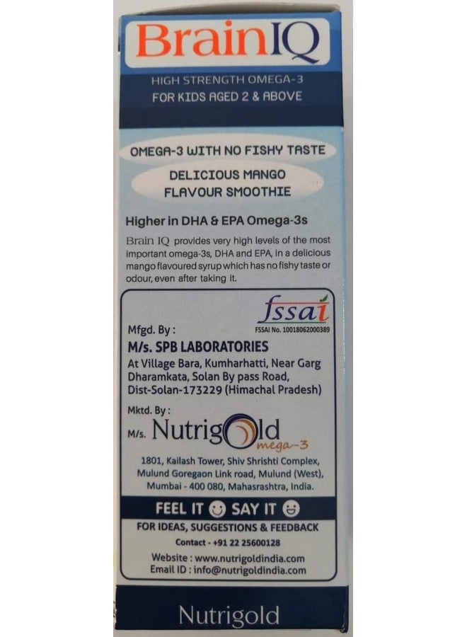 NutriGold Brainiq liquid -Pack of 150 ml - Image 4