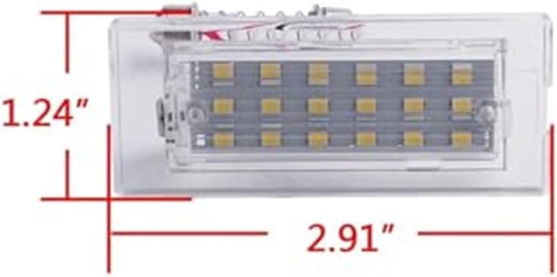 Wivplex LED License Plate Lights for BMW X3 and X5 - Image 5