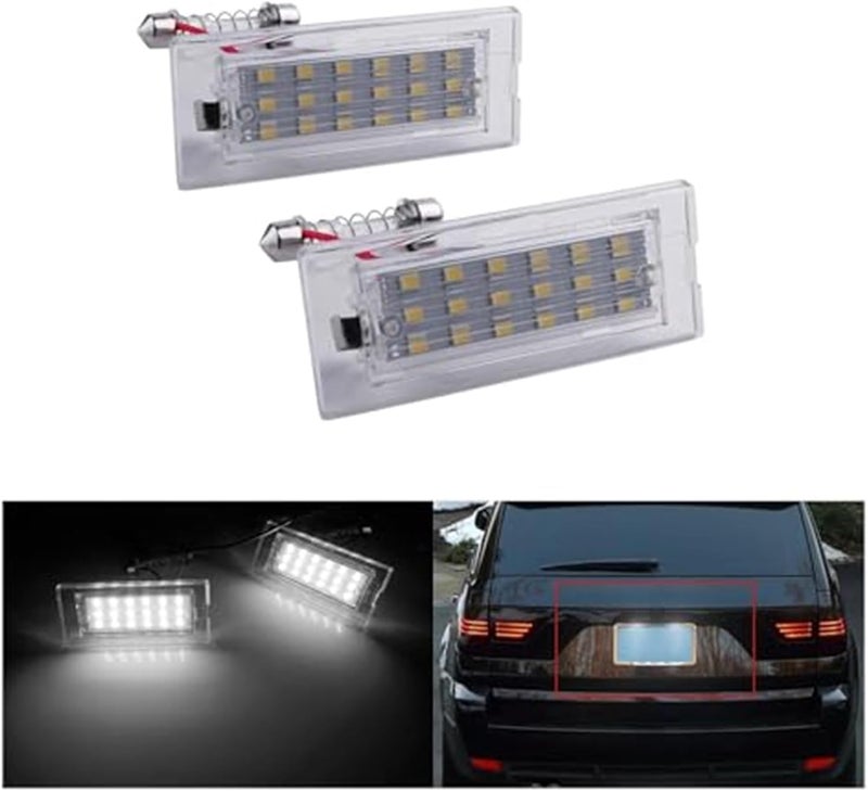 Wivplex LED License Plate Lights for BMW X3 and X5 - Image 3