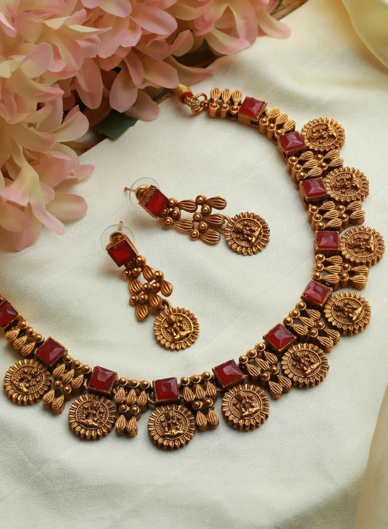 Priyaasi KundanStone Studded Beaded Dome Shaped Jhumkas