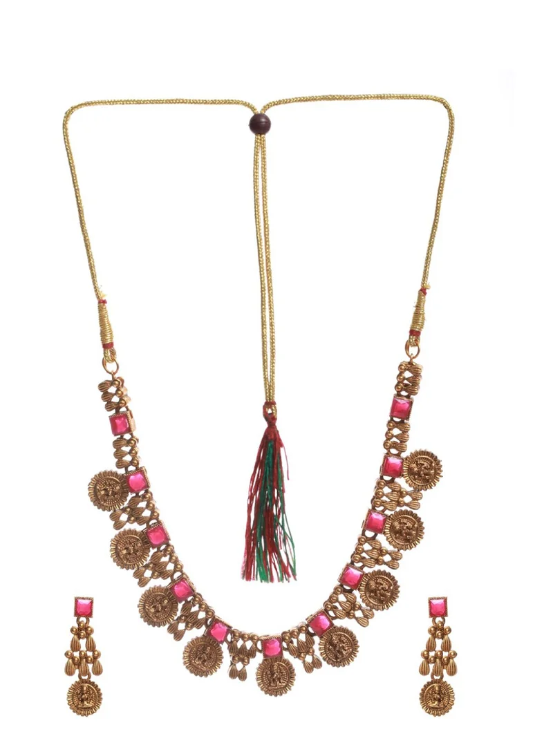 Priyaasi KundanStone Studded Beaded Dome Shaped Jhumkas