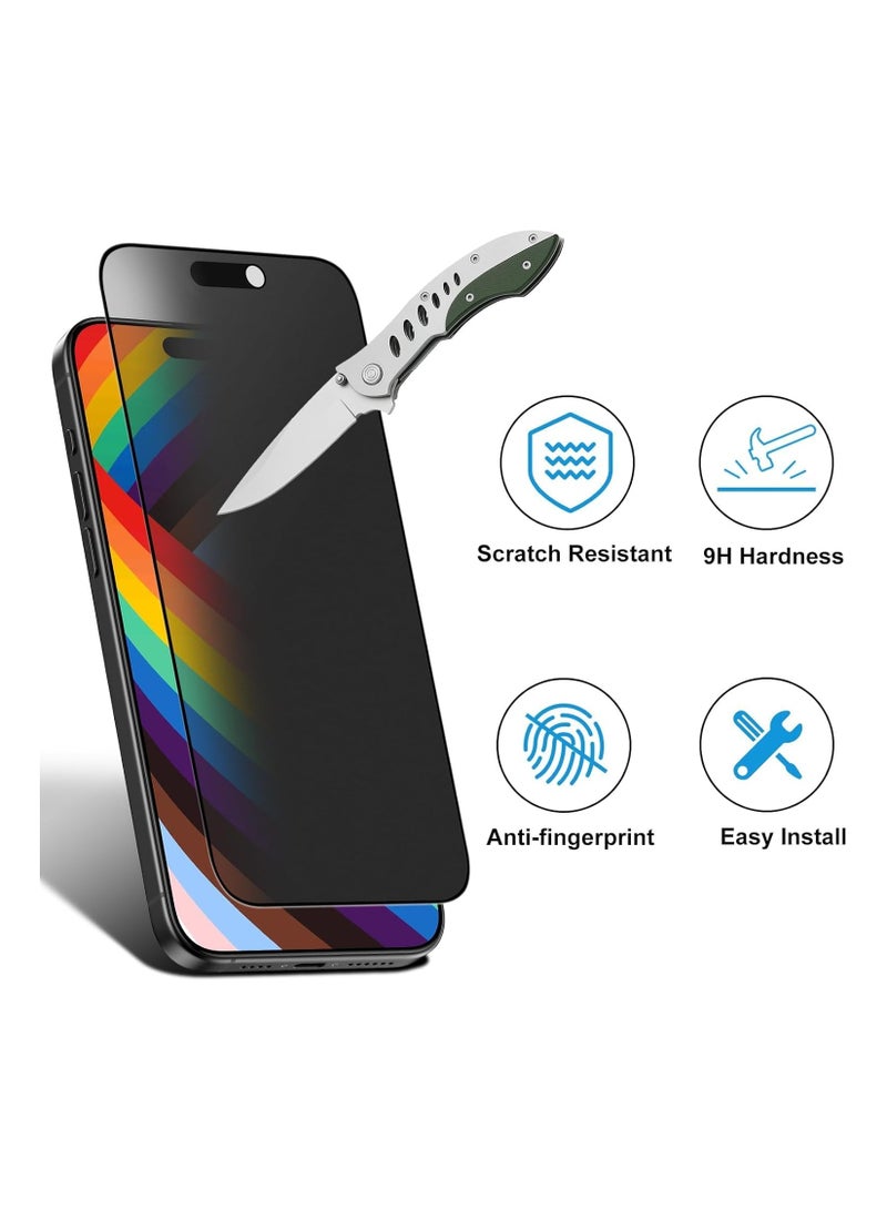 Matte Glass Screen Protector for iPhone XR/iPhone 11 [6.1-inch] Anti-Glare & Anti-Fingerprint, 9H Hardness Tempered Glass Film, Case Friendly Easy Installation Bubble Free - Smooth as Silk  - Image 3