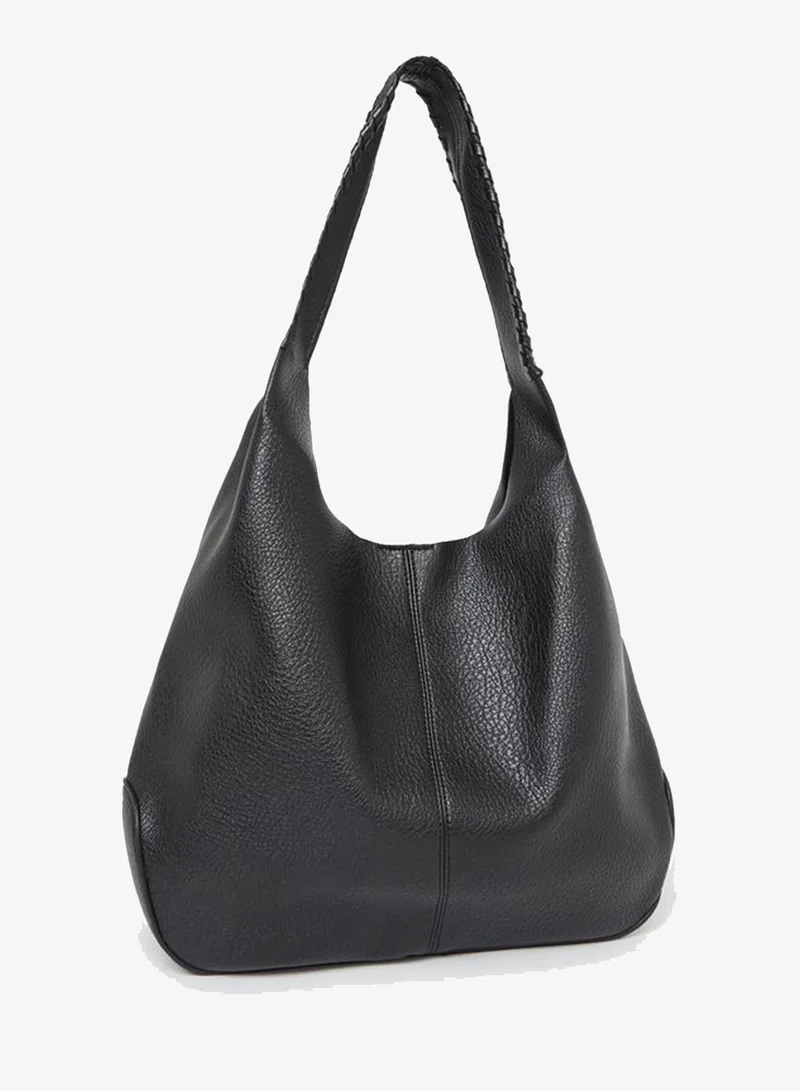 Styli Solid Tote Bag with Magnetic Closure