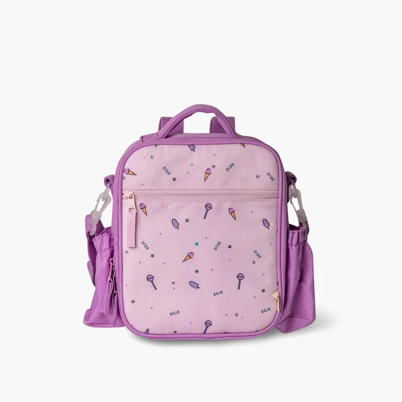 Citron Insulated Lunch Bag for Kids - Pink