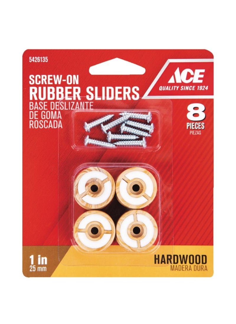 ACE Ace Rubber Screw On Sliders Pack 