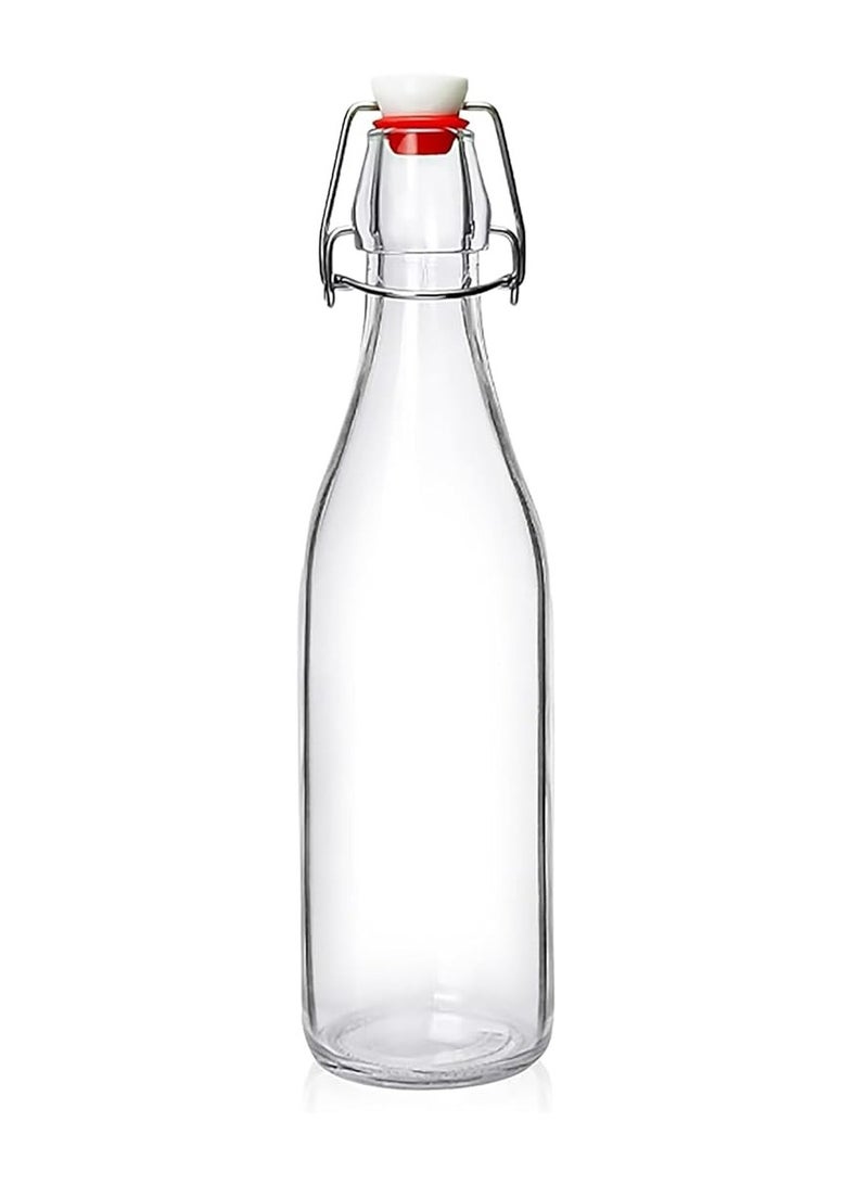 RR BRAND 1-Piece Glass Bottle With Stopper Cap Clear 200grams - Image 1