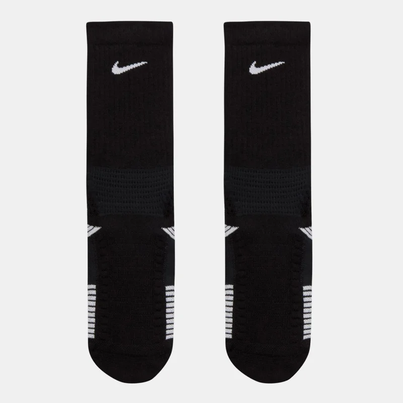 Nike Black Elite 2.0 Cushioned Crew Socks (1 Pair)  | Best Price UAE