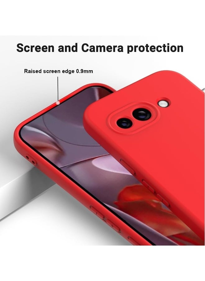 Generic - Silicone Case Compatible with Google Pixel 9A Case, with Lanyard Strap and Liquid Silicone TPU Soft Shell for Earthquake and Fall Resistance Cover Case - Image 1