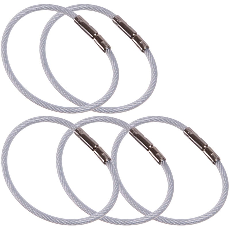 Aerobind Aeroflex - 5" Steel Checklist Ring (Pack of 5) - 1.59" Diameter - Image 1
