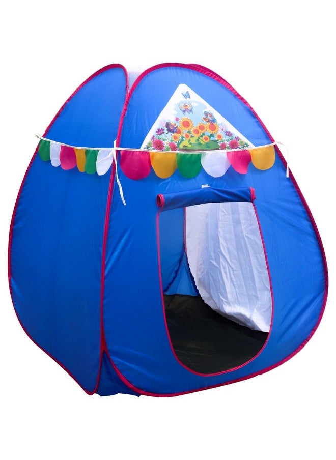 HomeCute Homecute Igloo Type Foldable Popup Kid's Play Tent House (Small Size Blue)  - Image 3