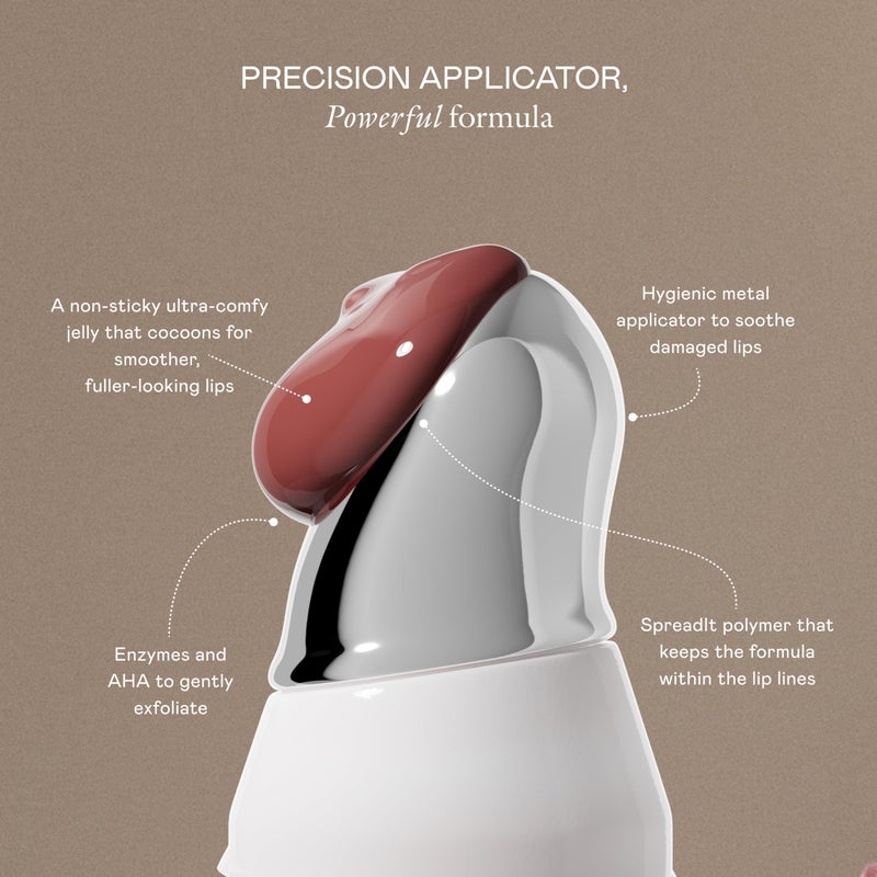 EADEM Le Chouchou Lip Softening Balm, Lip Gloss for Women, Lip Plumper & Lip Mask, Overnight Hydrating & Moisturizing Luxury Lip Balm, 0.5 oz, Boba Bounce - Image 3