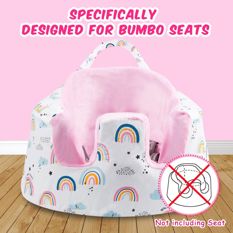SMTTW Seat Cover Compatible with Bumbo Seat, Summer Cooling Breathable Seat Cover - Image 3
