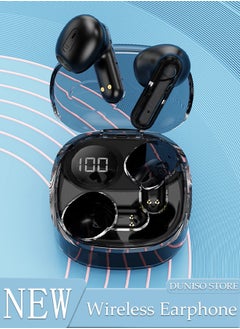 Wireless Earbuds Bluetooth 5.3 in Ear Headphones with Charging Case and LED Power Display, Sweatproof Earphones Built-in Mic Bass Stereo Sound Headset for Sport Office Driving