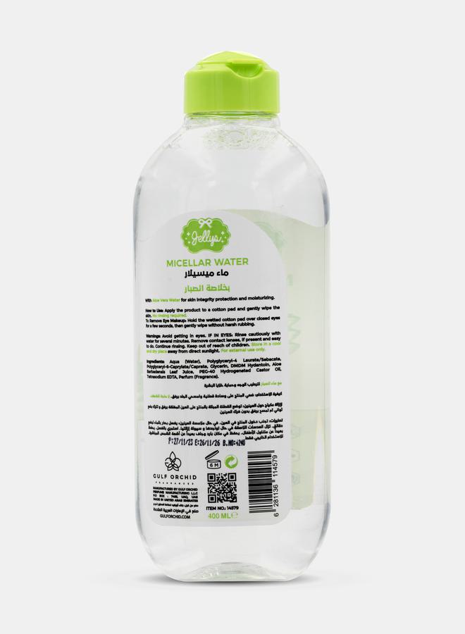 Jellys Micellar Water Aloe vera, 400ml - Image 3