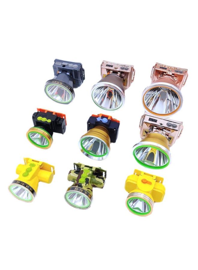 Generic Rechargeable LED Headlamp Ultra Bright Long-Lasting Waterproof Fishing Light Outdoor Camping High-Brightness Long-Range Head-Mounted Flashlight 
