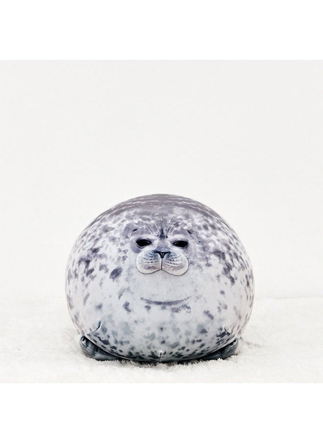 Chubby plush seal hug pillow aquarium seal plush soft cotton doll  - Image 2