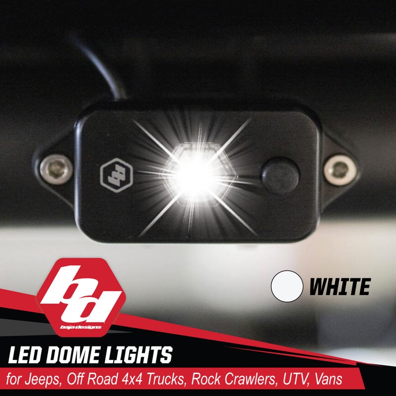 Baja Designs 39-8051 LED Dome Light with Switch,1 Pack - Image 2