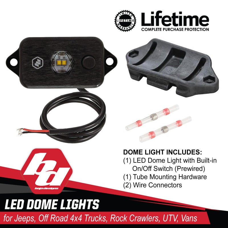 Baja Designs 39-8051 LED Dome Light with Switch,1 Pack - Image 5