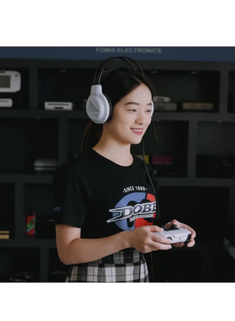دوبي سماعة رأس ستيريو سلكية Dobe TP5-3592 لاجهزة PS4/PS5 لأجهزة Nintendo Switch/XBOX/PC مع ميكروفون - Image 2
